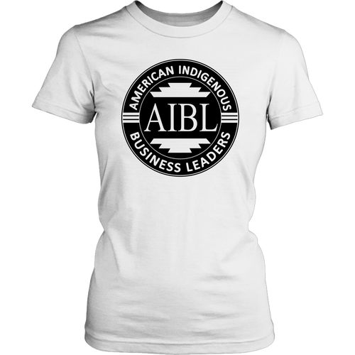 AIBL Logo Womens White Shirt