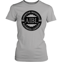 Load image into Gallery viewer, AIBL Logo Womens White Shirt